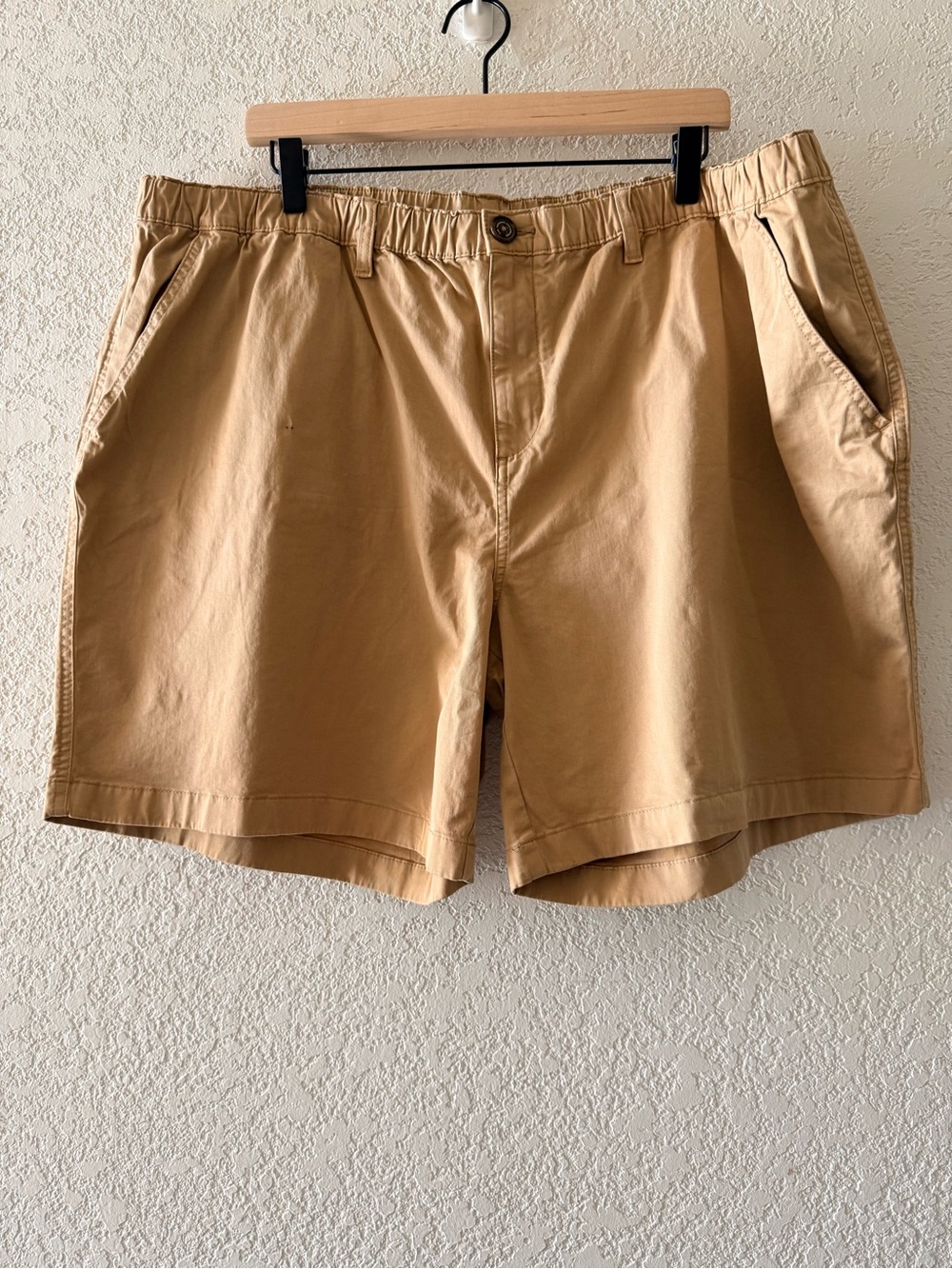 CHUBBIES The Travertines Mens 7” Khaki Stretch Preppy Casual Twill Shorts Sz XXL